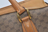 Authentic GUCCI Vintage Micro GG PVC Leather Tote Hand Bag Brown 2099I