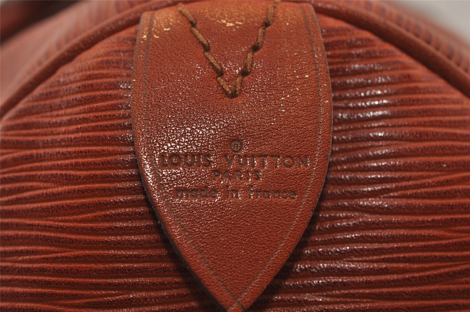 Authentic Louis Vuitton Epi Speedy 40 Hand Boston Bag Brown M42983 LV 2101I