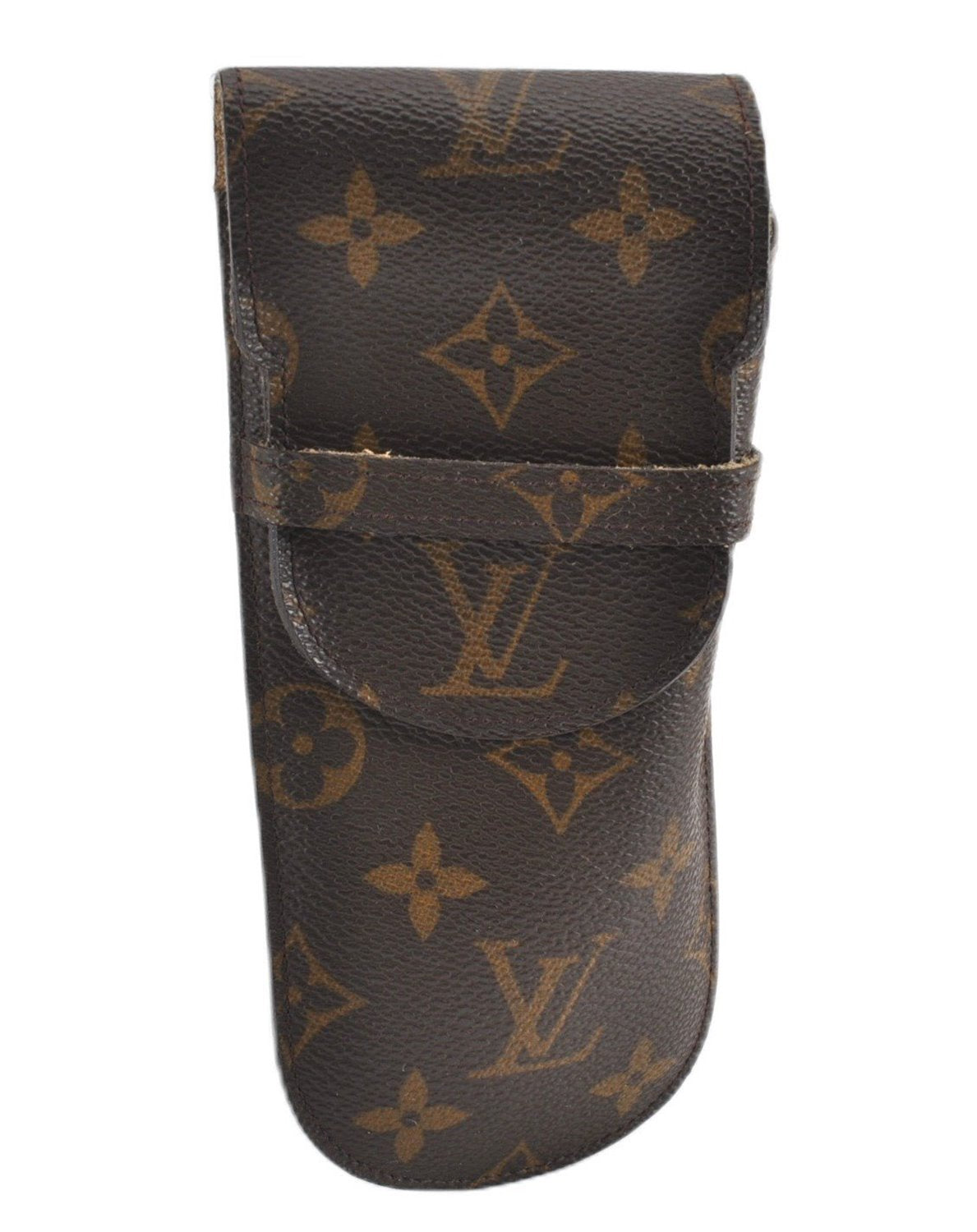 Authentic Louis Vuitton Monogram Etui Lunette Rabat Glasses Case M62970 LV 2102G