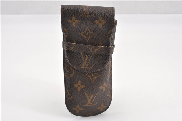 Authentic Louis Vuitton Monogram Etui Lunette Rabat Glasses Case M62970 LV 2102G