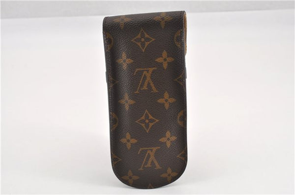 Authentic Louis Vuitton Monogram Etui Lunette Rabat Glasses Case M62970 LV 2102G