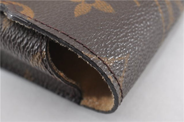 Authentic Louis Vuitton Monogram Etui Lunette Rabat Glasses Case M62970 LV 2102G