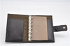 Authentic FENDI Zucca Vintage Notebook Cover Canvas Leather Brown 2104G