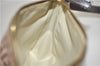 Authentic FENDI Zucchino Vintage Hand Bag Pouch Purse PVC Leather Brown 2105G