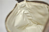 Authentic FENDI Zucchino Vintage Hand Bag Pouch Purse PVC Leather Brown 2105G