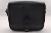 Authentic Louis Vuitton Epi Cartouchiere MM Shoulder Bag Black M52242 LV 2105I