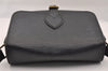Authentic Louis Vuitton Epi Cartouchiere MM Shoulder Bag Black M52242 LV 2105I