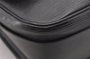 Authentic Louis Vuitton Epi Cartouchiere MM Shoulder Bag Black M52242 LV 2105I