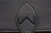 Authentic Louis Vuitton Epi Cartouchiere MM Shoulder Bag Black M52242 LV 2105I