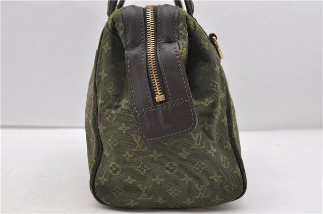 Authentic Louis Vuitton Monogram Mini Josephine PM Hand Bag M92415 Khaki 2106D