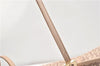Authentic FENDI Zucchino Shoulder Tote Bag Canvas Leather Beige Pink 2106G