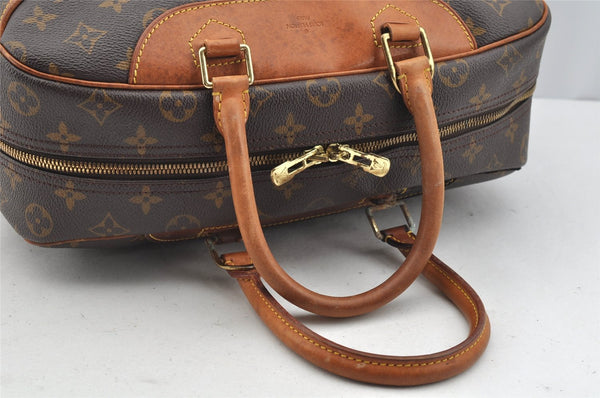 Authentic Louis Vuitton Monogram Deauville Hand Bag M47270 LV 2106I