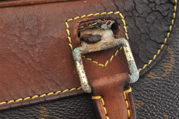 Authentic Louis Vuitton Monogram Deauville Hand Bag M47270 LV 2106I