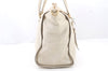 Auth Louis Vuitton Monogram Empreinte Lumineuse PM Tote Bag M93411 White 2107D