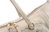 Auth Louis Vuitton Monogram Empreinte Lumineuse PM Tote Bag M93411 White 2107D