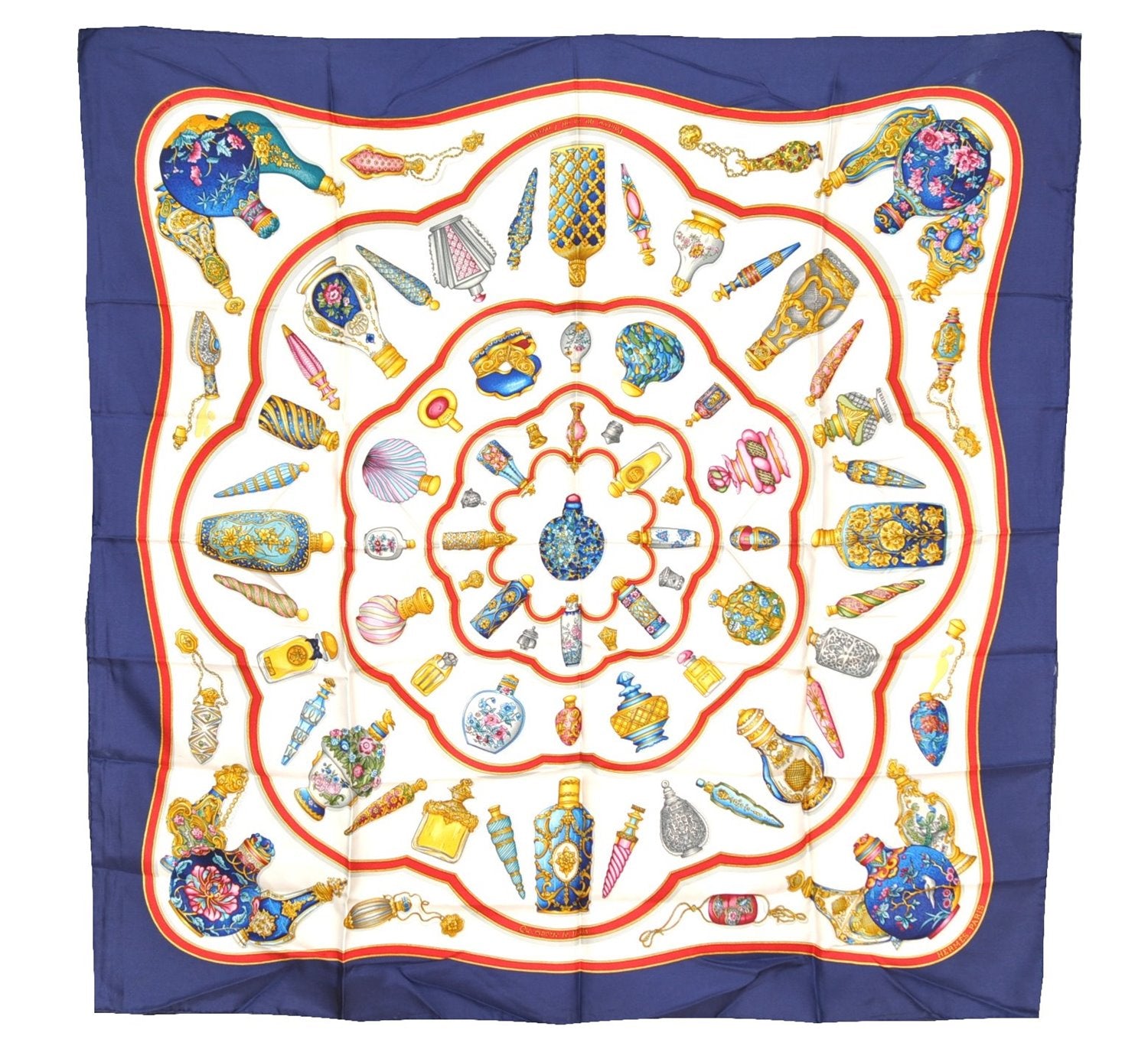 Authentic HERMES Carre 90 Scarf 