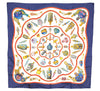 Authentic HERMES Carre 90 Scarf "Qu'importe le flacon" Silk Navy 2109G