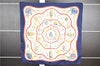 Authentic HERMES Carre 90 Scarf "Qu'importe le flacon" Silk Navy 2109G