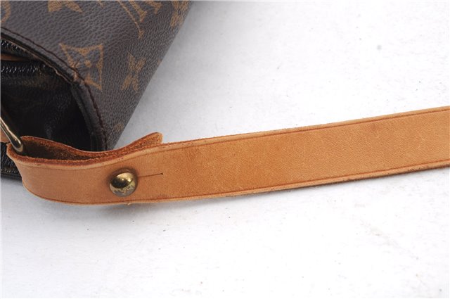 Auth Louis Vuitton Monogram Cartouchiere GM Shoulder Cross Bag M51252 LV 2111D