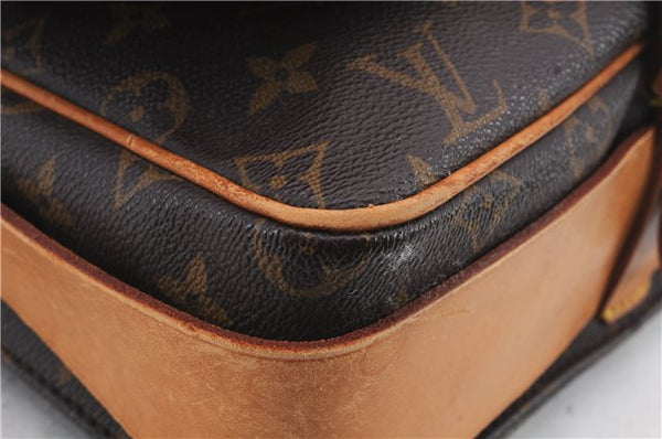 Auth Louis Vuitton Monogram Cartouchiere GM Shoulder Cross Bag M51252 LV 2111D