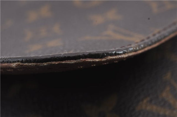 Auth Louis Vuitton Monogram Cartouchiere GM Shoulder Cross Bag M51252 LV 2111D