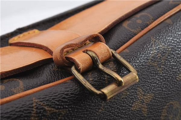 Auth Louis Vuitton Monogram Cartouchiere GM Shoulder Cross Bag M51252 LV 2111D