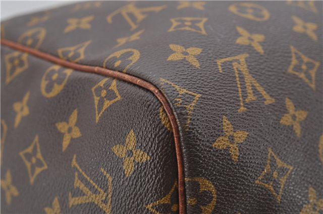 Authentic Louis Vuitton Monogram Keepall 55 Boston Bag M41424 LV 2112D