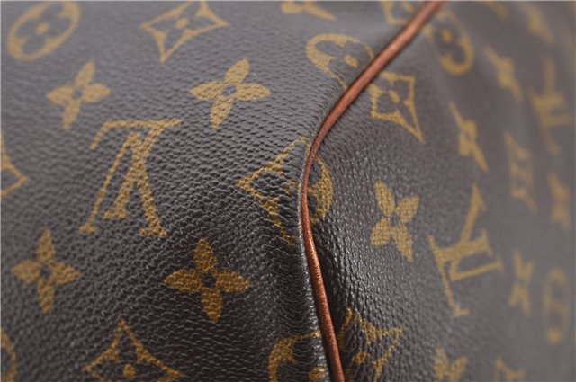 Authentic Louis Vuitton Monogram Keepall 55 Boston Bag M41424 LV 2112D