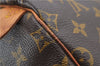 Authentic Louis Vuitton Monogram Keepall 55 Boston Bag M41424 LV 2112D