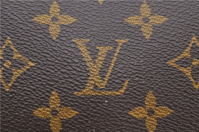 Authentic Louis Vuitton Monogram Keepall 55 Boston Bag M41424 LV 2112D