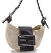 Auth FENDI Zucca Mini Mamma Baguette Hand Bag Purse Canvas Leather Beige 2115D