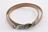 Authentic Christian Dior Shoulder Strap Leather Beige 35.5" CD 2115G