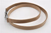 Authentic Christian Dior Shoulder Strap Leather Beige 35.5" CD 2115G