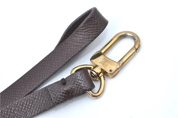 Authentic Louis Vuitton Leather Strap Brown LV 2116B