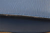 Authentic Louis Vuitton Epi Dauphine GM Cosmetic Pouch Blue M48435 LV 2116I