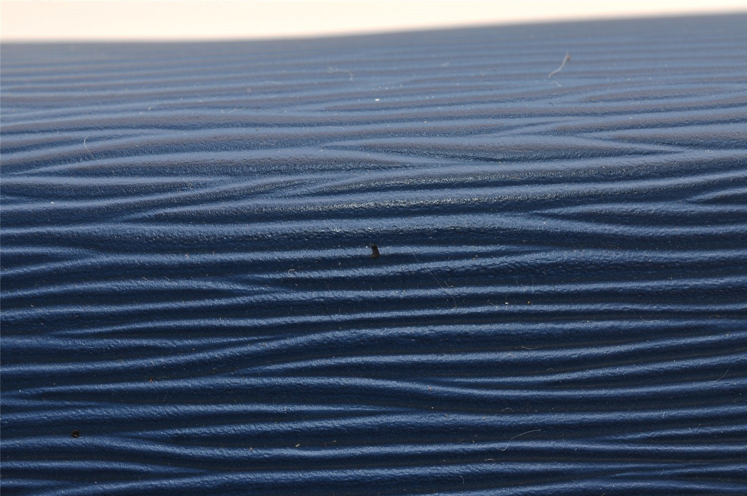 Authentic Louis Vuitton Epi Dauphine GM Cosmetic Pouch Blue M48435 LV 2116I