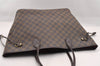 Authentic Louis Vuitton Damier Neverfull MM Shoulder Tote Bag N51105 LV 2117I