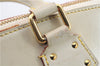 Authentic Louis Vuitton Suhali Rock It PM Hand Bag White M91887 LV 2118D