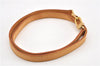 Authentic Louis Vuitton Leather Shoulder Strap Beige 40" LV 2118G