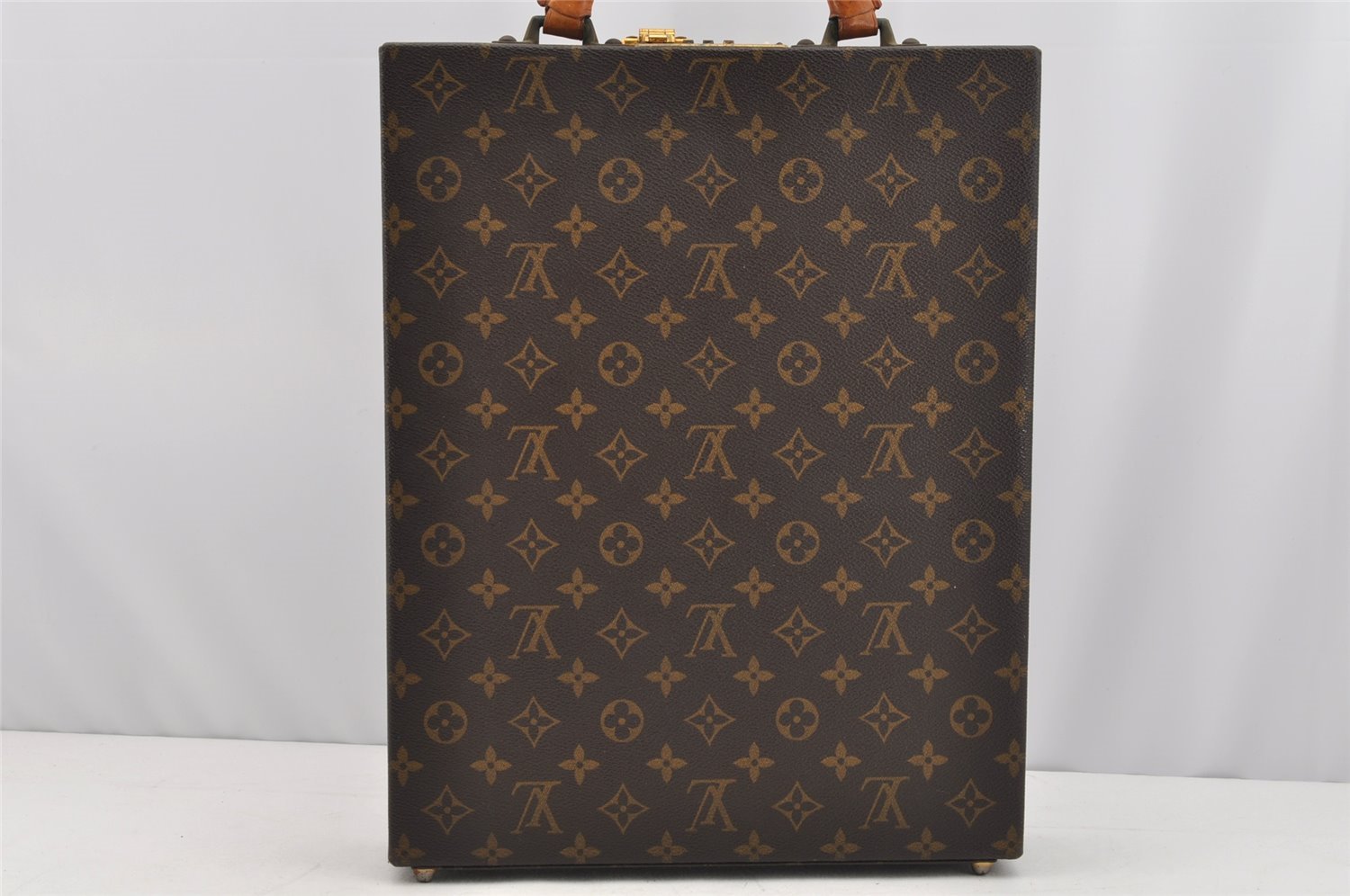 Authentic Louis Vuitton Monogram Attache Trunk Case Old Model LV Junk 2118I