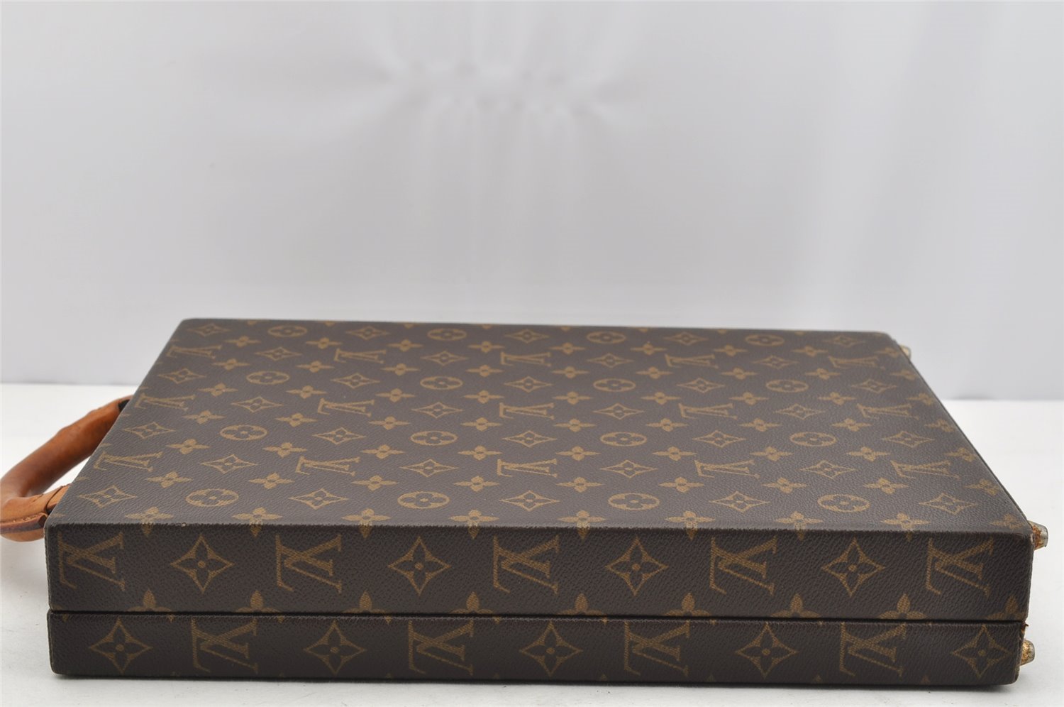 Authentic Louis Vuitton Monogram Attache Trunk Case Old Model LV Junk 2118I