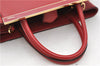 Authentic FENDI Vintage 2Way Shoulder Hand Bag Purse Leather Red 2119D