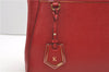 Authentic FENDI Vintage 2Way Shoulder Hand Bag Purse Leather Red 2119D