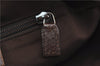 Authentic GUCCI Web Sherry Line Hand Bag GG Canvas Leather 131228 Brown 2119F