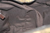 Authentic GUCCI Web Sherry Line Hand Bag GG Canvas Leather 131228 Brown 2119F