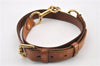 Authentic Louis Vuitton Leather Shoulder Strap Beige 37-40.6" LV 2119G