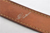 Authentic Louis Vuitton Leather Shoulder Strap Beige 37-40.6" LV 2119G