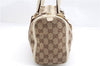 Authentic GUCCI Abbey Shoulder Hand Bag GG Canvas Leather 130942 Brown 2120F