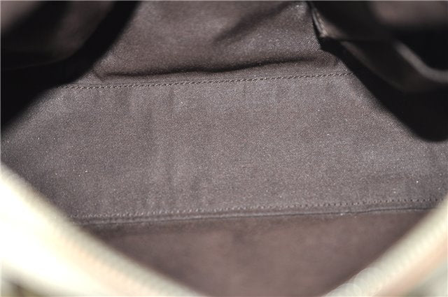 Authentic GUCCI Abbey Shoulder Hand Bag GG Canvas Leather 130942 Brown 2120F