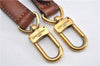 Authentic Louis Vuitton Leather Shoulder Strap Brown 35-45.2" LV 2120G